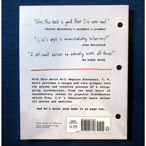 Book: This Movie Will Require Dinosaurs, by CW Neill - Picture 6 of 6